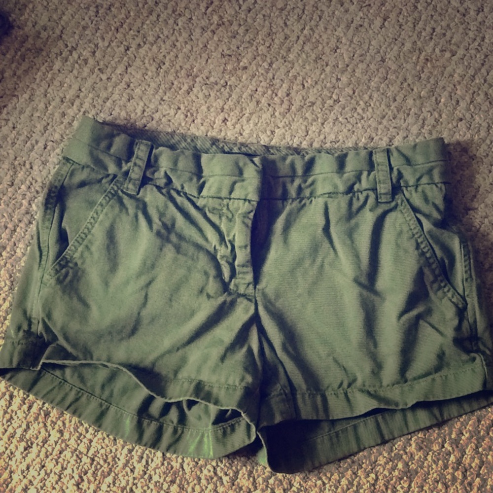 J Crew Chino Shorts Size 2
